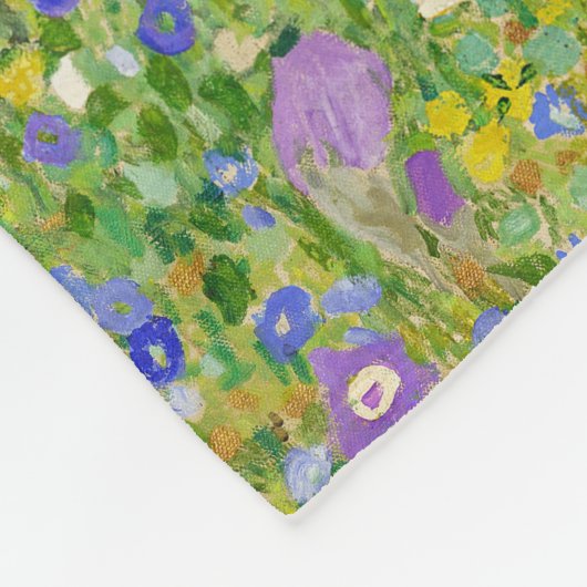 Couverture Polaire Le baiser - Gustav Klimt (Coin)