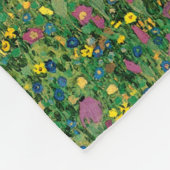 Couverture Polaire Le baiser par Gustav Klimt (Coin)