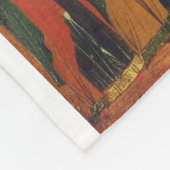 Couverture Polaire Le baptême de Jésus-Christ icône byzantine (Coin)