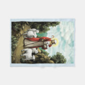 Couverture Polaire Le bon berger (Devant (Horizontal))