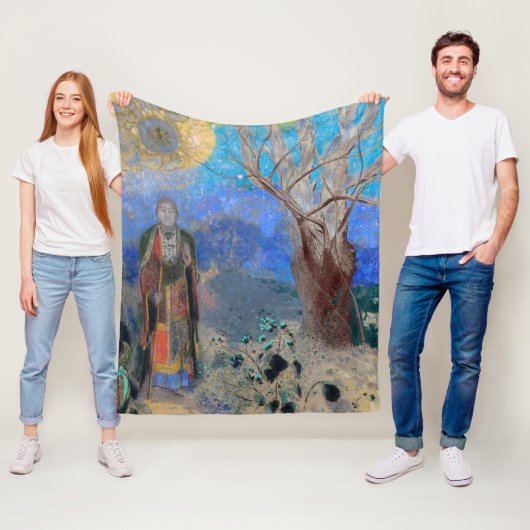 Couverture Polaire Le Bouddha, Redon (En situation)