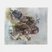 Couverture Polaire Le Boykin Spaniel (Devant (Horizontal))