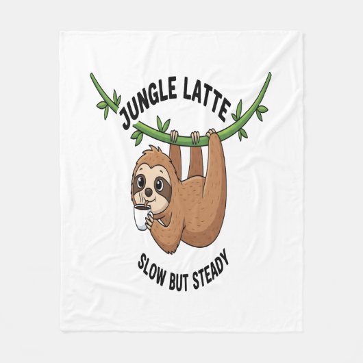 Couverture Polaire Le café matinal de Sloth (Devant)