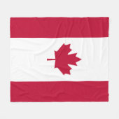 Couverture Polaire Le Canada (Devant (Horizontal))