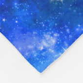 Couverture Polaire Le Cat de l'Espace Joue avec la Lune (Coin)