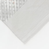 Couverture Polaire Le cavalier de BMX en peinture abstraite (Coin)