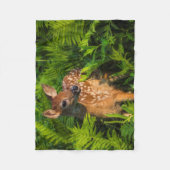 Couverture Polaire Le cerf de Virginie | Minnesota (Devant)