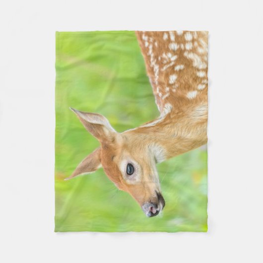 Couverture Polaire Le cerf de Virginie | Minnesota (Devant)