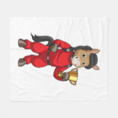 Couverture Polaire Le champion de Horse (Devant (Horizontal))