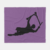 Couverture Polaire Le champion de scooter de cascade folâtre l'art de (Devant (Horizontal))