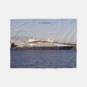 Couverture polaire Le Champlain (Devant (Horizontal))