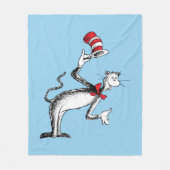 Couverture Polaire Le Chat Chapeauté s'incline (Devant)