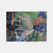 Couverture Polaire Le Cheval Blanc, Gauguin (Devant (Horizontal))