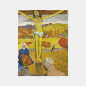 Couverture Polaire Le Christ Jaune, Gauguin (Devant)