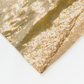 Couverture Polaire Le Ciel De La Plage Au-Dessus Du Sable Sous Monogr (Coin)