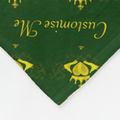Couverture Polaire Le Claddagh (Or) (Coin)