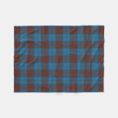 Couverture Polaire Le clan écossais Cameron Chasse Tartan Plaid (Devant (Horizontal))