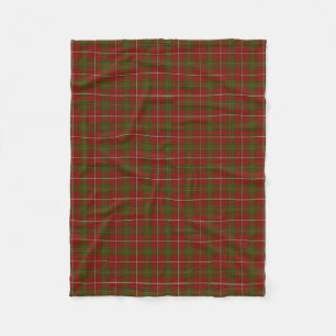 Couverture Polaire Le clan écossais font les foins le tartan