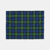Couverture Polaire Le Clan écossais Forbes Tartan Plaid (Devant (Horizontal))