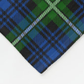 Couverture Polaire Le Clan écossais Forbes Tartan Plaid (Coin)