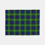 Couverture Polaire Le clan écossais Gordon Tartan Plaid (Devant (Horizontal))