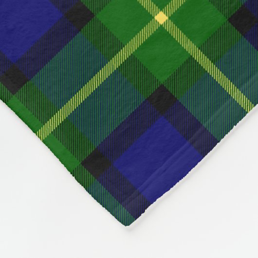 Couverture Polaire Le clan écossais Gordon Tartan Plaid (Coin)