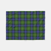 Couverture Polaire Le clan écossais Muir Tartan Plaid (Devant (Horizontal))