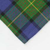 Couverture Polaire Le clan écossais Muir Tartan Plaid (Coin)