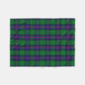 Couverture Polaire Le clan écossais Shaw Tartan Plaid (Devant (Horizontal))