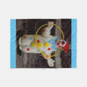Couverture Polaire Le Clown (Devant (Horizontal))