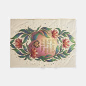 Couverture Polaire Le Cœur Souverain (Devant (Horizontal))