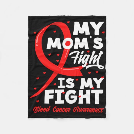 Couverture Polaire Le combat de ma mère est mon combat Sensibilisatio (Devant)