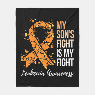 Couverture Polaire Le combat de mon fils est ma lutte contre la leucé
