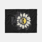 Couverture Polaire Le Costume De Marguerite Du Crâne De Bloomin Pour  (Devant (Horizontal))