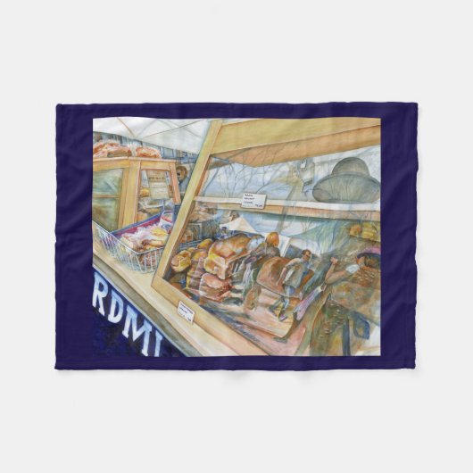 Couverture Polaire Le côté ensoleillé de la folie (Devant (Horizontal))