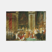 Couverture Polaire Le couronnement de Napoléon, Jacques-Louis David (Devant (Horizontal))