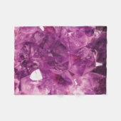 Couverture Polaire Le cristal de violet (Devant (Horizontal))