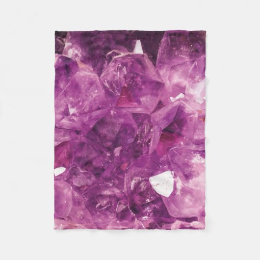 Couverture Polaire Le cristal de violet (Devant)