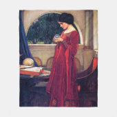 Couverture Polaire Le Crystal Ball, John William Waterhouse (Devant)