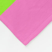 Couverture Polaire Le danseur en pastel exprime la typographie (Coin)
