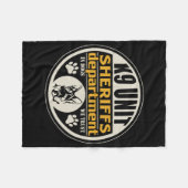 Couverture Polaire Le département de shérif de l'unité K9 (Devant (Horizontal))