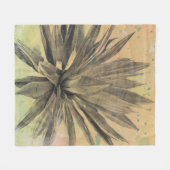 Couverture Polaire Le désert rêve la plante verte de | (Devant (Horizontal))