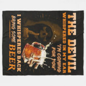 COUVERTURE POLAIRE LE DIABLE ROMPU DANS MON OREILLE (Devant (Horizontal))