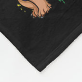 Couverture Polaire Le drapeau américain Mardi Gras French Bulldog Chi (Coin)