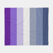 Couverture Polaire Le drapeau de la fierté lesbienne boucher de Slipp (Devant (Horizontal))