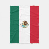 Couverture Polaire Le drapeau national mexicain (Devant)