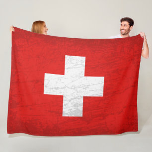 Couverture Polaire Le drapeau suisse - Une tapisserie du patrimoine s