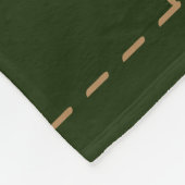 Couverture Polaire Le Fisherwoman du pêcheur de mouche de truite (Coin)