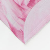 COUVERTURE POLAIRE LE FLAMANT ROSE EST PARTOUT (Coin)