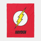 Couverture Polaire Le Flash | Éclair (Devant)